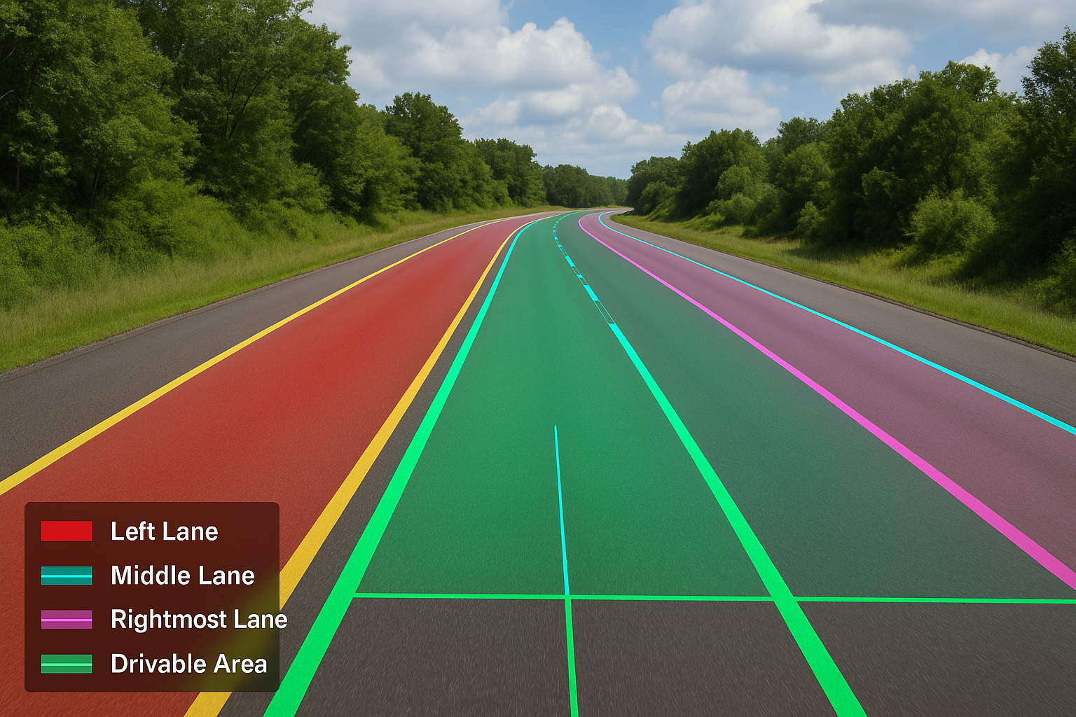 Lane Detection Visualization